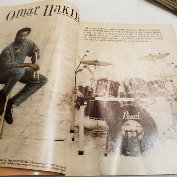 February 1988 Modern Drummer Denny Carmasi, Stu Nevitt, Harry Stinson - Picture 3 of 8